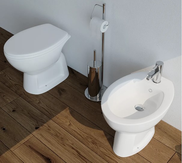 Sanitari Sigma bidet scarico a pavimento