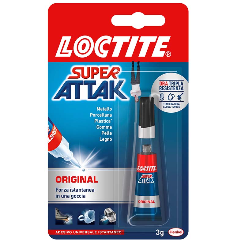 Adesivo Super Attak Original Plus 3 grammi