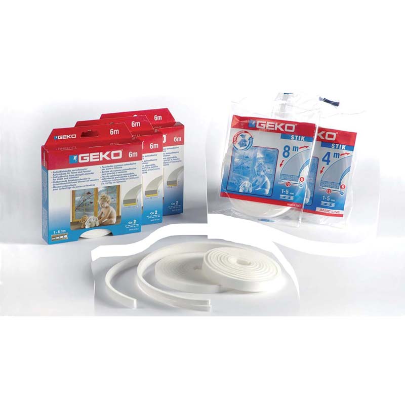 Parafreddo Espanso Adesivo 30X6 MM X 4 MT Bianco GEKO - Foto 8