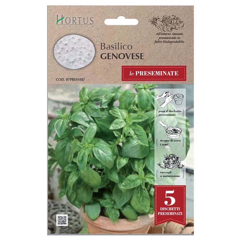 Sementi Biologici Basilico Genovese - Agripet Garden
