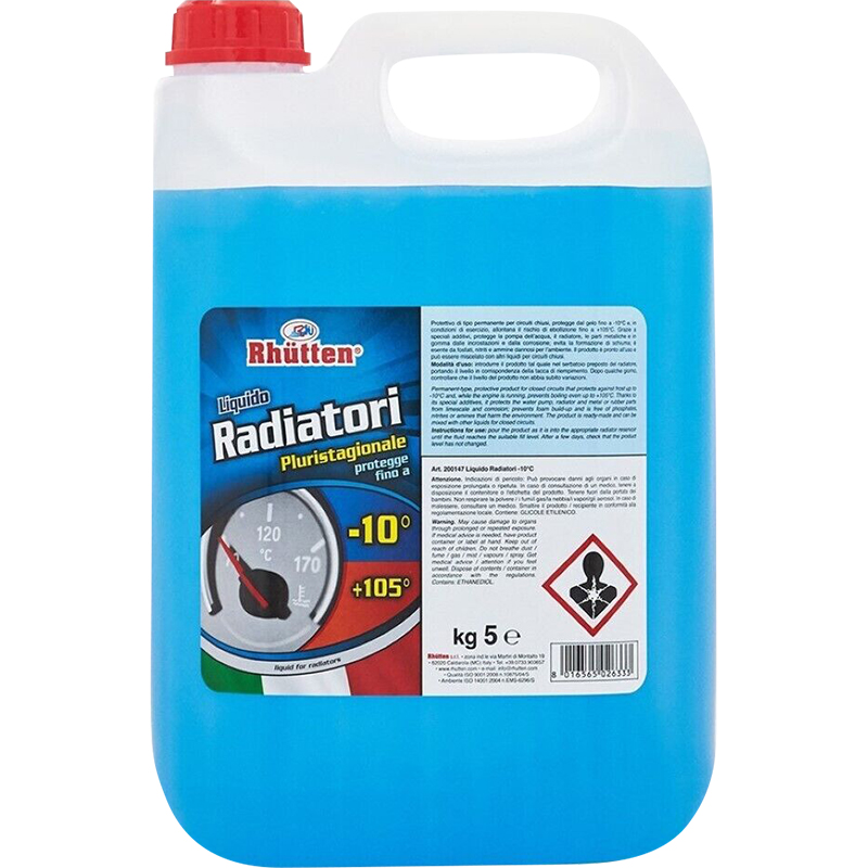 Liquido radiatore -10&deg; 5 kg
