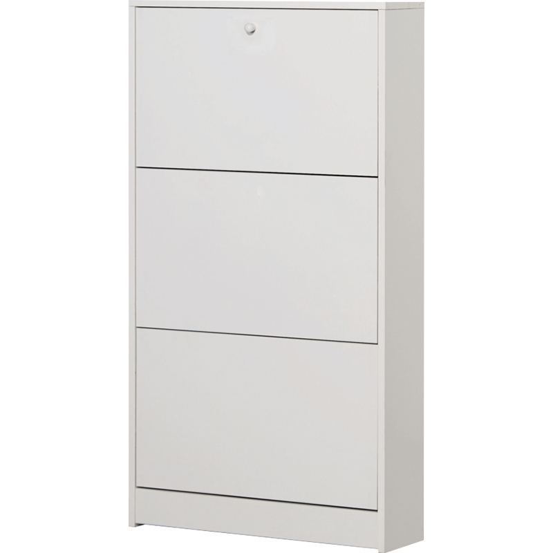 Scarpiera a 3 ribalte in legno truciolare