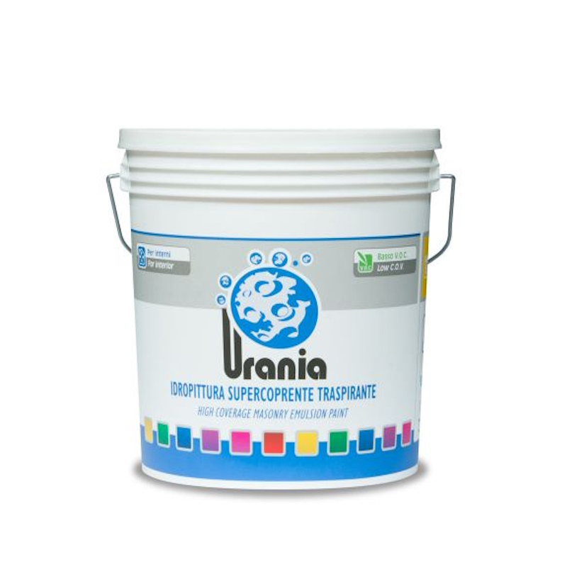 Idropittura traspirante Urania 14 litri bianca