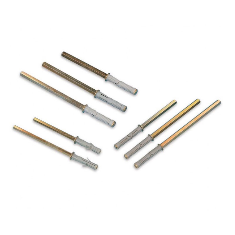 Sistema Fissaggio Mensole Modularedo - 2 Tasselli A Scomparsa &Oslash;9x90mm, Per Murature Piene, Made Italy