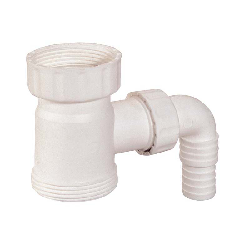 Presa Singola Da 40 Mm Per Scarico Lavatrice, Lavastoviglie, Asciugatrice, Con Inclinazione Per Evitare Ritorni D'acqua