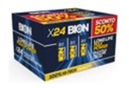 24 batterie alcaline stilo AA