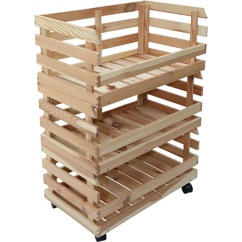 Carrello porta frutta 57x34xH.81 cm