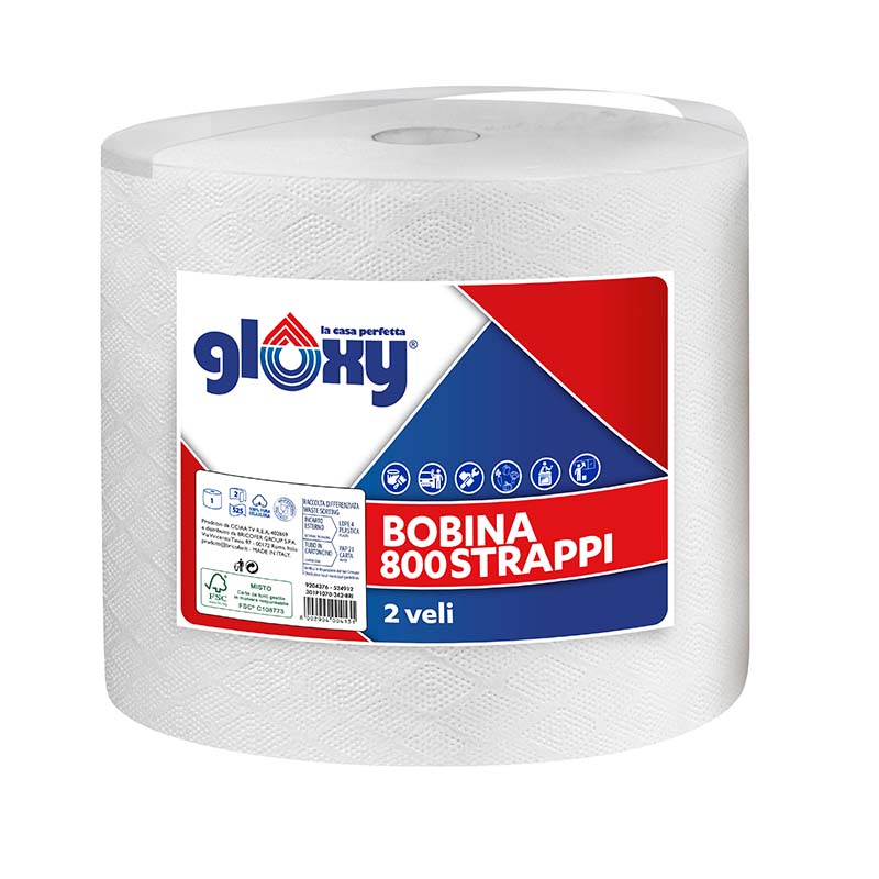 Rotolone asciugatutto 800 strappi