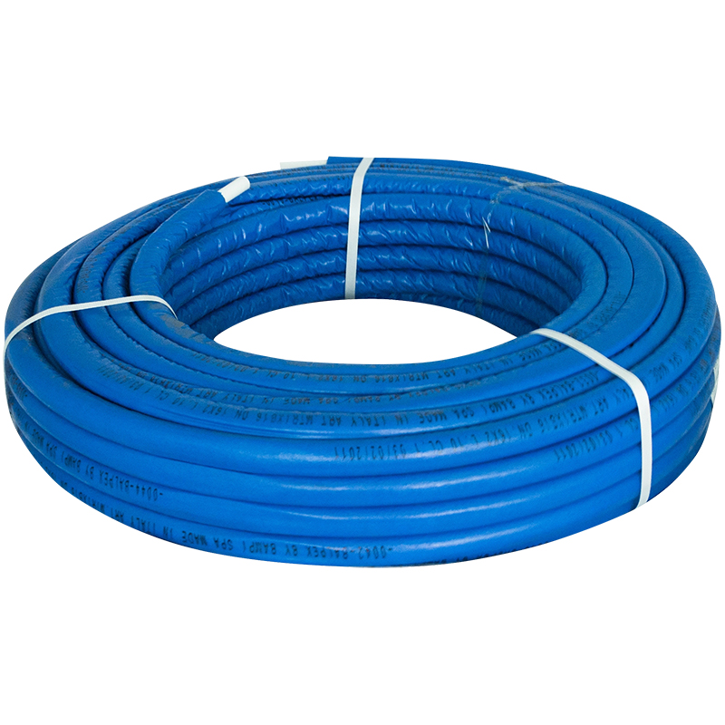 Tubo multistrato PERT blu 16x2 rotolo 50 metri
