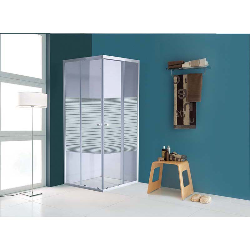 Box Doccia Free Porta Riducibile BR120001 - Reversibile, Bianco, Adattabile 60-80 Cm - Facile Da Installare - Foto 8