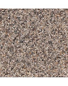 Piastrella ghiaia lavata, cm 50x50x3,8, grigio/bianco