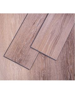 Pavimento vinilico spc comfy 1220x180x5 mm, venduto in conf. 2,196 mq, colore taupe