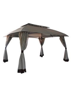 Gazebo burano 3 x 4 x h.2,75 mt, palo in metallo 50 mm