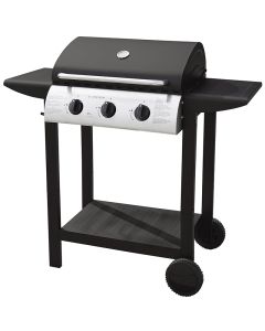 Gardenia barbecue a gas, 3 bruciatori, accensione piezo, 102x51xh.97,5 cm