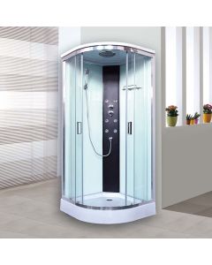 Cabina doccia idromassaggio jessica, 90x90xh.215 cm