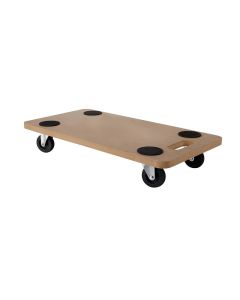 Carrello rett in mdf con antiscivolo 29x58 cm