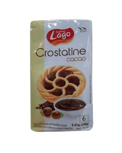 Lago crostatine, cacao, conf. 240 gr x 6 pz