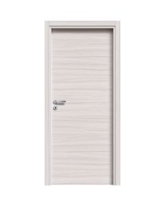 Porta eco battente, reversibile, colore palissandro bianco, 80x210 cm, esclusa maniglia