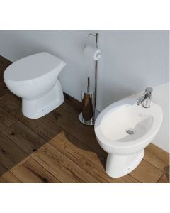Sanitari sigma, bidet, scarico a pavimento