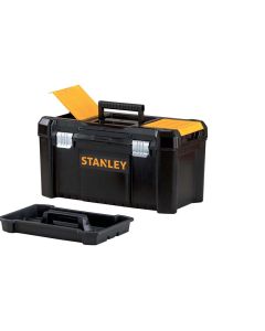 Cassetta portautensili stanley essential, 19", cerniere di chiusura in metallo, cm 48,2x25,4x25