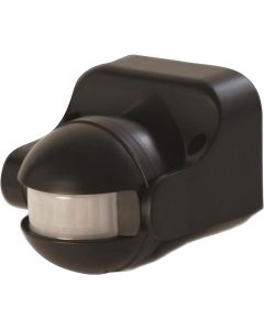 Rilevatore presenza/movimento, da parete, colore nero