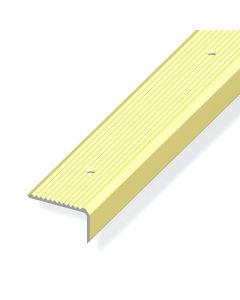 Profilo per scale 41x23 alluminio ottone 1 metro
