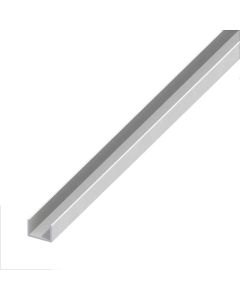 Profilo a u 10x12x10 pvc bco 1 mt