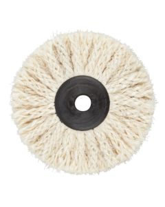 Spazzola in sisal, foro Ø 10 mm, Ø 85x20 mm