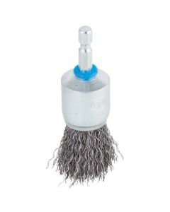 Spazzola metallica a pennello, Ø 25 mm