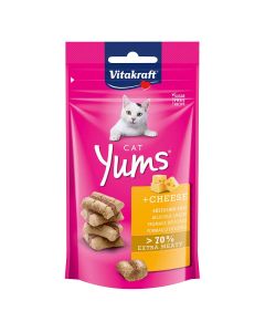 Cat yums, snack per gatti, vari gusti, conf. 40 gr