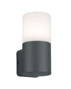 Serie hoosic, applique , Ø 8xh.17,5 cm, colore antracite