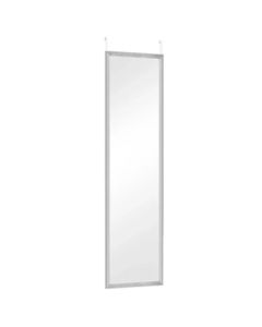 Specchio bea da parete/porta cm 30x120 argento