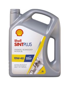 Olio shell sintetico plus, 10w 40, conf. 4 lt