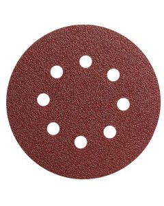 Fogli abrasivi, con velcro, Ø 125 mm, grana 240, 5 pezzi