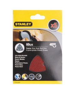 Fogli carta levigatrice per dettagli grana 60(x5)