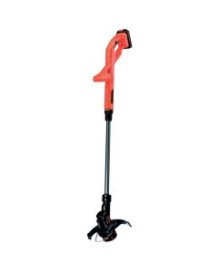 Tagliabordi a batteria 18v, 2.0 ah, taglio 25 cm, doppia impugnatura, guida per bordatura