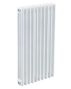 Radiatore acciaio 665 3 col. 10el bianco r9016
