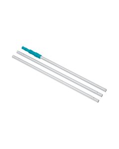 Asta telescopica in alluminio, 457 cm, Ø 30 mm, per accessori pulizia piscina