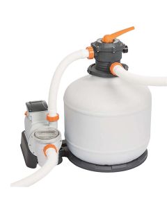 Pompa di filtraggio a sabbia per piscina fuori terra, fino a 11.355 lt/h