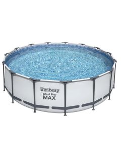 Piscina fuori terra rotonda steel pro max Ø 427xh.122 cm