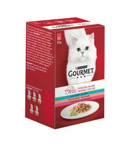 Gourmet mon petit tonno/salmone/trota 6x50g