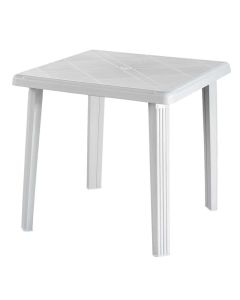 Tavolo rodi, 73x73 cm, colore bianco