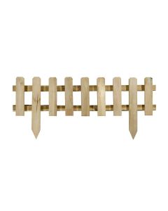 Recinzione in legno impregnato 28/45xh.110 cm