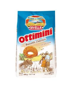 Biscotti ottimini divella 400 gr, classici