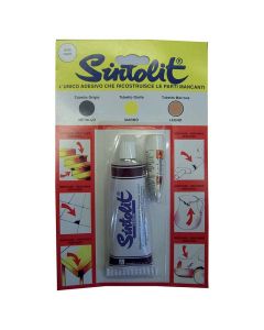 Sintolit legno, salda, stucca e ricostruisce parti in legno, scuro, conf. 60 ml