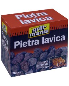 Pietra lavica per barbecue, mantiene la temperatura costante in tutta la piastra