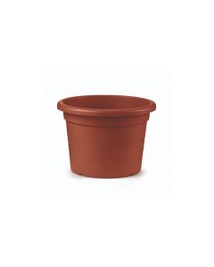 Vaso cilindro, Ø 40xh.28 cm, colore terracotta
