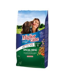 Migliorcane, cibo secco per cani, special menu', conf. 4 kg
