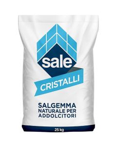 Sale per addolcitore in cristalli 25 kg