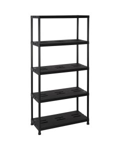 Scaffale in resina in kit di montaggio universal pro 94, 5 ripiani 90x40xh.180 cm